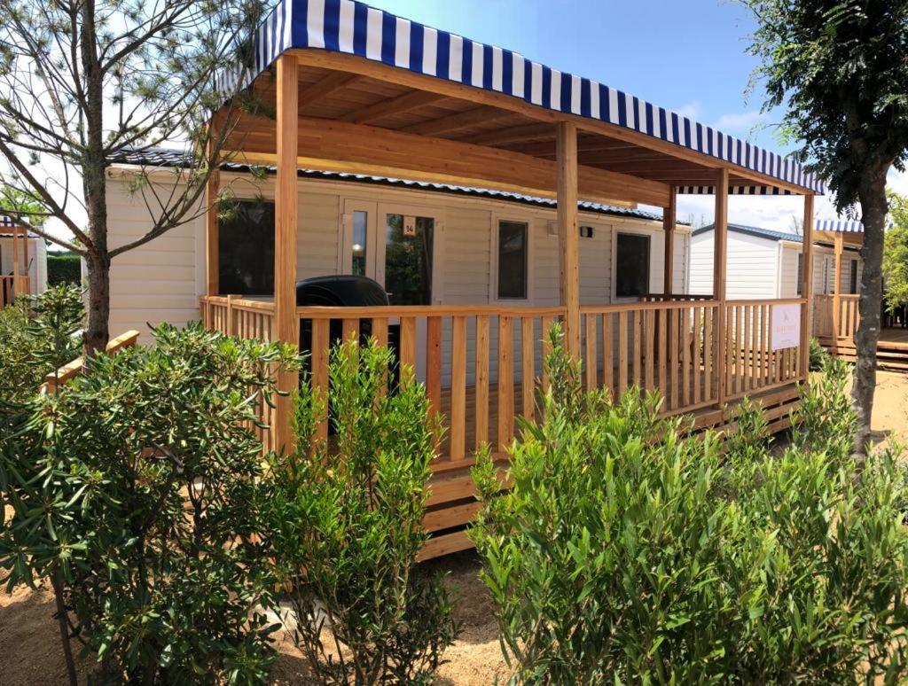 Albatross Mobile Homes On Camping El Pla De Mar Мальграт-де-Мар Экстерьер фото