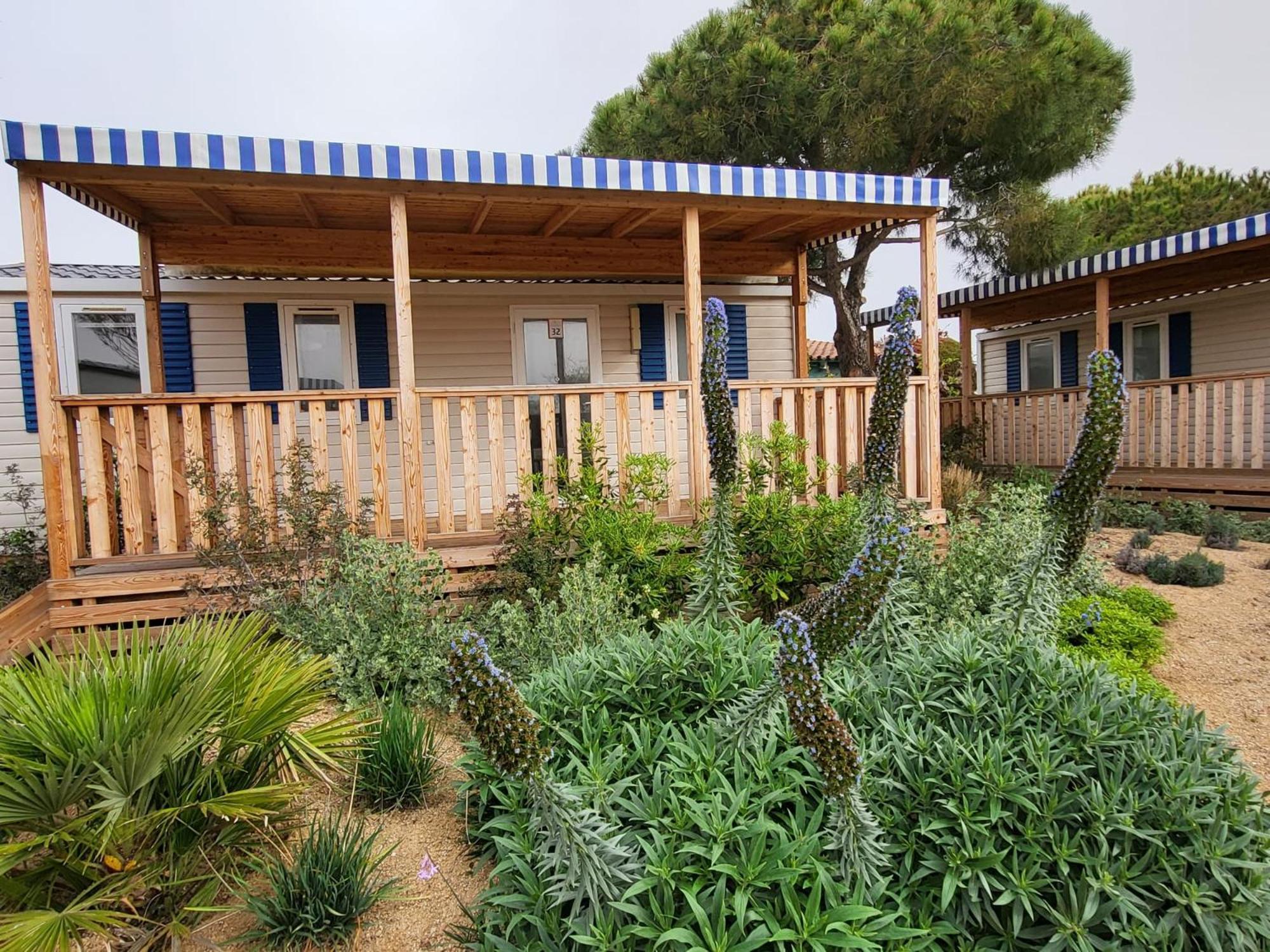 Albatross Mobile Homes On Camping El Pla De Mar Мальграт-де-Мар Экстерьер фото